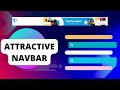 Bootstrap Responsive Navbar Tutorial | HTML CSS Navigation Menu