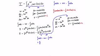 Integration by Parts Example Problem #3 Integration By Parts Twice
