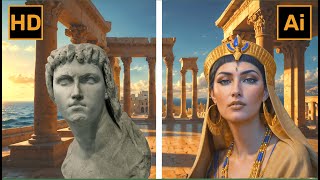 Stunning Portraits of Ancient Egyptian Queens Brought to Life Using AI