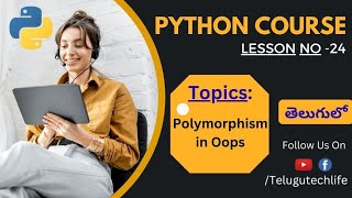 Polymorphism in oops in python in telugu||Telugu Tech Life||