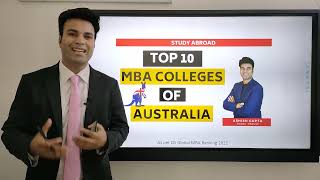 Top 10 MBA Colleges (Business Schools) of Australia | Study in Australia | Ashish Gupta