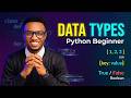 Python Data Types Explained (List, Tuple, Dictionary, Boolean) | Beginner Tutorial