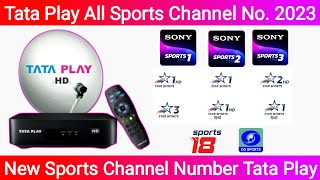 Tata Play Sports Channel Number 2023 | Star Sports, Sony Ten, DD Sports Channel Number in Tata Play