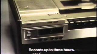 Sony BetaMax Recorder (Watch One Channel and Record Another) commercial1978