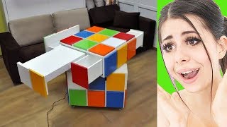 MIND BLOWING Hidden Rooms and Secret Furniture !