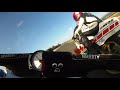 mike spike edwards onboard almeria icgp early morning qualifying session two stroke yamaha tz350