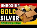 RARE Gold & Silver Unboxing! A NEW Bullion Dealer Review!