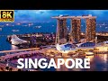 SINGAPORE in 8K ULTRA HD 60 FPS  Collection of Drone Footage in 8K