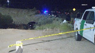 Border Patrol Agent Fires Weapon as Smuggling Suspect Veers Toward Agent and Crashes in Campo