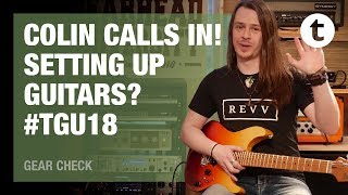 #TGU18 | How To Set Up Your Guitar | Tutorial with CSGuitars | Thomann