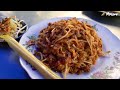 hot and spicy seafood fried rice noodle🍝 kat kyee kite🤤 myanmar 🇲🇲 street food ကတ်ကြေးကိုက်