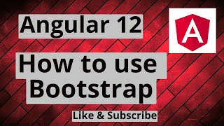 #13 Angular 12 How to use Bootstrap with Angular | How to Add Bootstrap in Angular