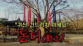 [전설의 교양] 귀신 잘못 건드리면 화를 입는 '동티' ㅣ 우리나라 금기 ㅣ 공포학과