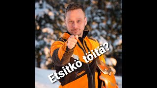 Etsitkö töitä?