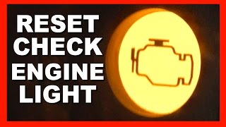How To Reset Your Check Engine Light with no special tools