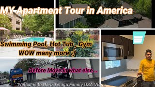 My Apartment Tour in America | అమెరికాలో నా అపార్ట్మెంట్ టూర్ చూద్దాం