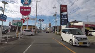 【但馬ドライブ】国府駅前交差点→豊岡劇場前まで