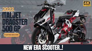 Ferocious Scooter 2024 Italjet Dragster 500GP, Debut