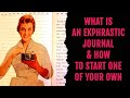 How to Start Your Own Ekphrastic Journal 🖤 What is Ekphrasis? 🖤 Journaling tips and ideas!