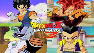 Dragon Ball Z: Budokai 3 - All Transformations \u0026 Fusions (4K 60FPS)