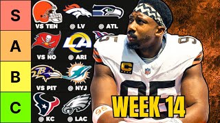 Top 12 Defense Rankings For Week 14 Fantasy Football