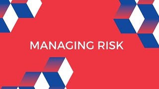 How do you manage risk in a property development?