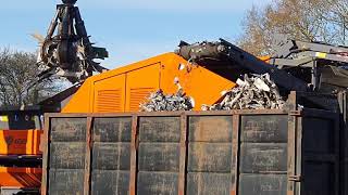 Anglian Metal Recycling using Arjes 950 Titan shredder