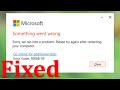 Microsoft Office Installation Error Code 30068-39. Something Went Wrong Sorry, We ran into a problem