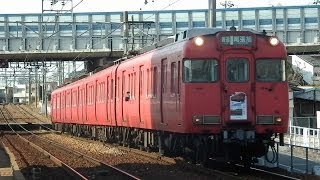 名鉄瀬戸線　6000系6031F　引退　さよなら系統版付　普通尾張旭行　印場駅到着