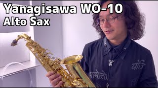 【アルトサックス】豪快な鳴り！超美品 Yanagisawa WO-10 Alto 入荷中。