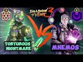 Torturous Nightmare Lvl 3 vs Mnemos Lvl 6  | There Will Be Blood! | Shadow Fight 3