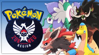 GEN 9 INDONESIA POKEMON REGION?! Pokémon Peak & Abyss (Zorneo Starters & FULL Demo Dex)