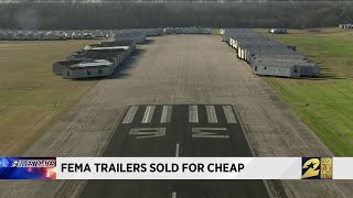 FEMA trailers sold for cheap