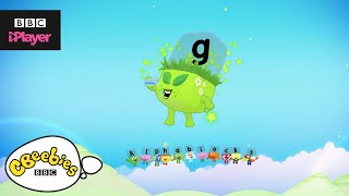 Learn letter "g" with the Alphablocks Magic Words | CBeebies
