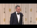 Raw Daniel Day-Lewis talks about winning 3rd Oscar