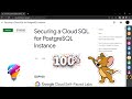 Securing a Cloud SQL for PostgreSQL Instance || [GSP920] || Solution