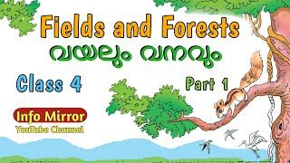 Fields and Forests | വയലും വനവും | Part 1 | EVS | പരിസരപഠനം | Class 4 | Kerala Syllabus