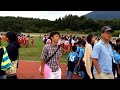 第34回富士山ジュニアカップサッカー大会　開会式前の様子