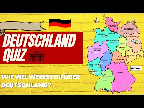 Deutschland Quiz | WIE GUT IST DEIN WISSEN UM DEUTSCHLAND? | 15 ...