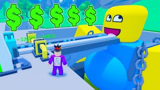 i feed a titan to make lots money on roblox