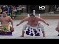 campeão de sumo inicia a temporada com um ritual no santuário meiji