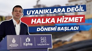 TUZLA MEYDAN EVLER PROJESİNİN TEMELİNİ ATTIK