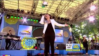 Demi Lovato ft. Cher Lloyd Performs - Really Don't Care - on GMA