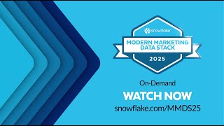 Watch The Replay Of The Modern Marketing Data Stack 2025 Special Event