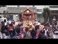 平成２５年 三鷹 井口八幡神社 例大祭 神輿渡御 立派な神輿だ。