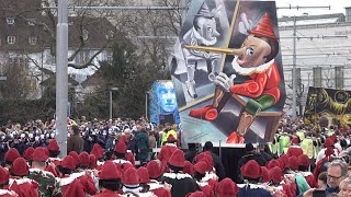 Basler Fasnacht 2024. Cortege am Mittwoch