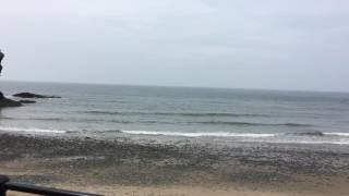 Llangrannog beach