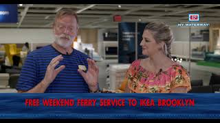 Free Weekend Ferries to IKEA Brooklyn