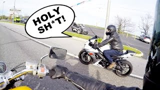 Dad Rides My GSXR 600 For the First Time - His Reaction