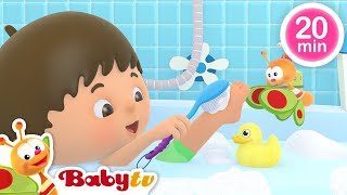 Banyo şarkısı 🧼 + Daha Fazla Çocuk Şarkısı ve Tekerleme | Dans Şarkıları 🕺 | @BabyTVTR